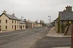 The main street in Coolaney