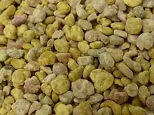 Frozen bee pollen, a human food supplement