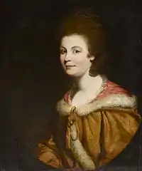 Mary O'Brien, Countess of Inchiquin, by Thomas Phillips after original by Sir Joshua Reynolds, Petworth House, Sussex