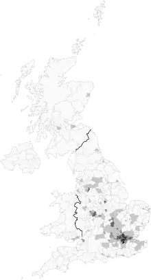 Black/Black British: Total (3.01%)