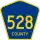 County Route 528 marker