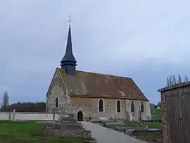 The church in Courdemanche