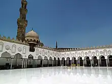 Courtyard of the Al-Azhar Mosque in Cairo, founded in 972