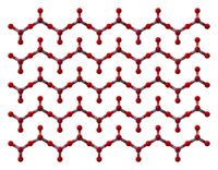 Ball-and-stick model of chromium trioxide