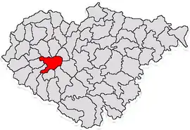 Location in Sălaj County