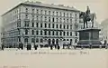 Head office building erected 1860, am Hof 6, photographed ca. 1900