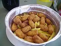 Croquetas fritas