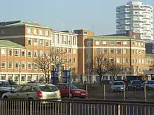 Croydon College's main buildings in Central Croydon