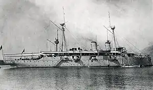 The Spanish protected cruiser Lepanto