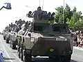 Cypriot VAB in a parade, this variant equipped with HOT-2 missiles (4)