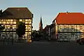 New Market Square of Dömitz