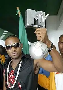 D'banj at the 2007 MTV Europe Music Awards