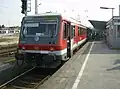 Class 628 on the service to Bocholt