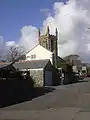 View of the church