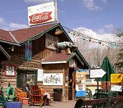 Woody Creek Tavern, a landmark business in Woody Creek.