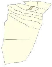 Location of the city of Ghardaïa within Ghardaïa Province