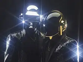 Thomas Bangalter and Guy-Manuel de Homem-Christo in 2013