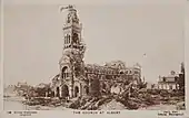 Daily Mail official war photograph, "The Church at Albert", 1914–1917