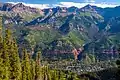 Mt. Emma upper right, Telluride below