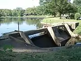 The dam