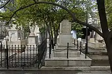 Grave of Ahmed Nihad, head of the imperial family from 1944 to 1954