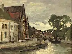 A Canal in Hoorn