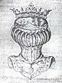 Counts’ coronet and helm (eleven bars).