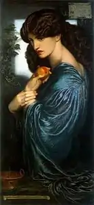 Proserpine (1874) by Dante Rossetti