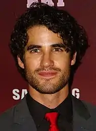 Colour photograph of Darren Criss in 2015