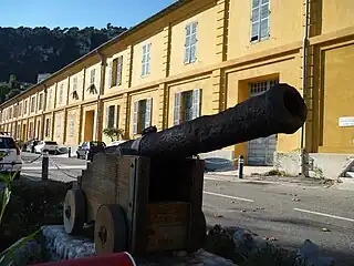 View on the Observatoire Oceanologique de Villefranche