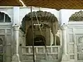 The cenotaph is surrounded by carved marble screens