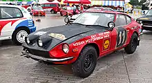 1971 East African Safari rally car