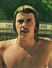 David Wilkie, winner of the 200-metre breaststroke.