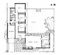 Floor plan for the Davies House, 1951