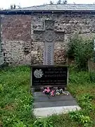 Monument to fallen residents of Davit Bek in the First Nagorno-Karabakh War