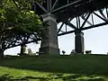 Cannons at the Dawes Point "Tarra" interpretive park