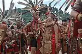 Dayak traditional clothes