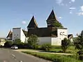 Evangelical Lutheran fortified church at Dealu Frumos (German: Schönberg), Merghindeal (German: Mergeln), Sibiu County of the local Transylvanian Saxon community