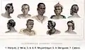 African slaves from Monjolo, Elmina, Mozambique, Benguela e Calava