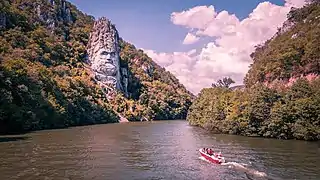 Rock Sculpture of King Decebalus