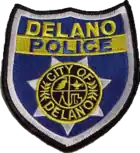 Patch of Delano Police Department