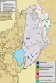 A demographic map of Quneintra Governorate (Golan Heights) today. Excludes any permanent depopulation or repopulation that might have happened during the Syrian civil war