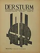 Magazine cover for Der Sturm (1923)