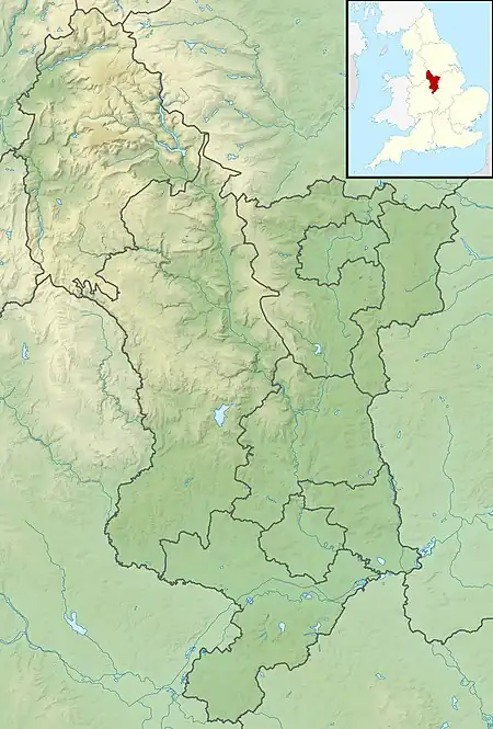 River Amber is located in Derbyshire