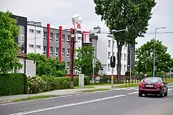 Local school during EURO 2012 football championships