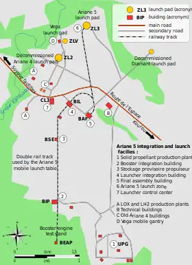 Detailed map of Carbet Toukan pads