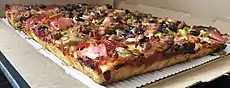 Detroit-style pizza