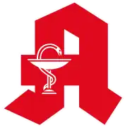 Red "A" (Apotheke) sign, used in Germany