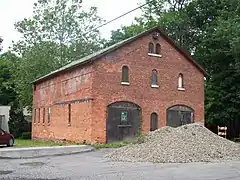 Deveaux School Historic District, Barn (1863), June 2009