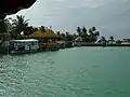 Dharavandhoo break-water Harbour Jetty before the renovation in 2012